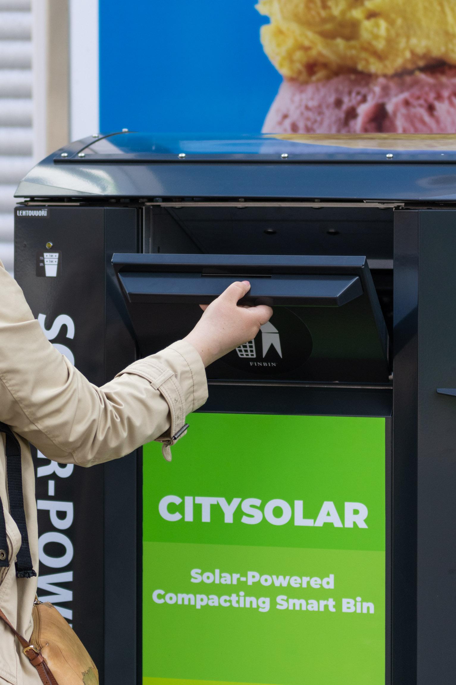 Smart Compacting Bin FAQ - CitySolar